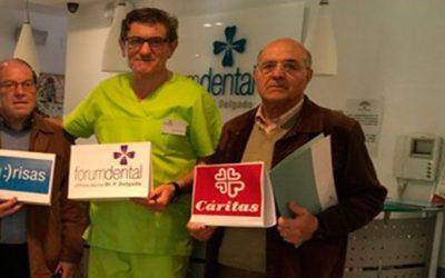Acuerdo de colaboración entre Cáritas Diocesana de Úbeda y la clínica dental FORUM DENTAL